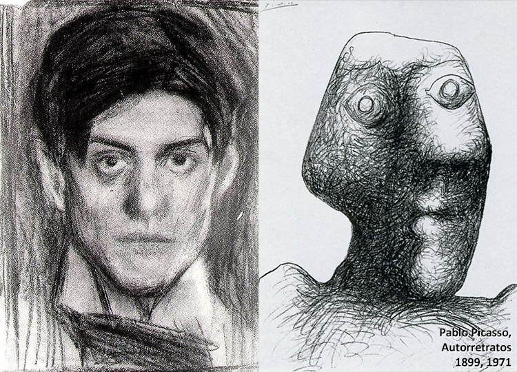 Picasso, autorretratos
