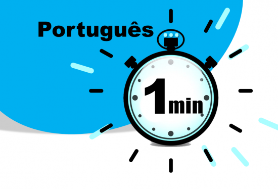 Português num minuto