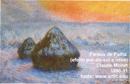 Fardos de palha, Claude Monet, 1890-91