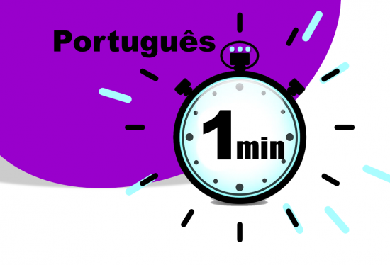 Português num minuto 15