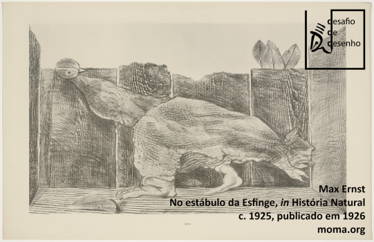 O Estábulo da Esfinge, in História Natural, Marx Ernst, 1925-1926