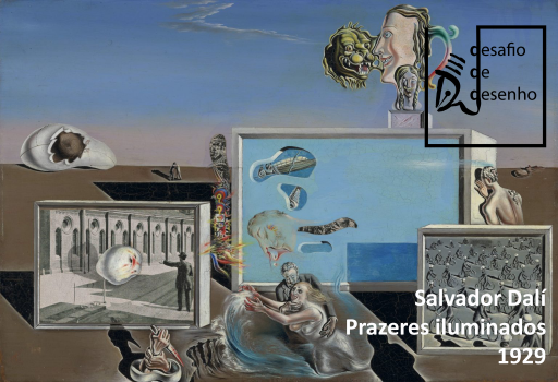 Salvador Dalí, Prazeres Iluminados, 1929